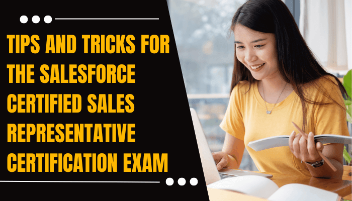 This comprehensive guide teaches how to ace the Salesforce Certified Sales Representative exam. Find the exam objectives, format, tips, and resources to prepare for the test.