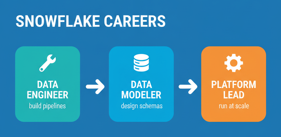 Snowflake careers: data engineer, data architect, platform lead