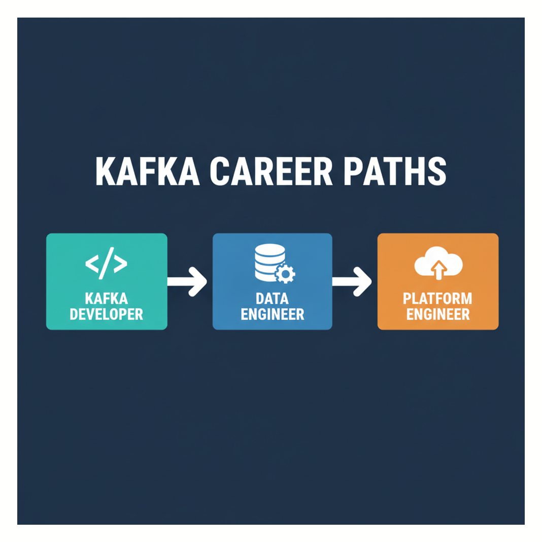 Kafka career paths: Kafka developer, data engineer, platform engineer