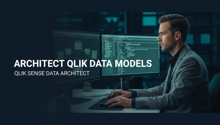 Qlik Sense Data Architect QSDA certification banner