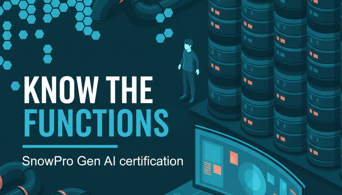 Snowflake GES-C02 SnowPro Specialty Gen AI certification exam guide banner